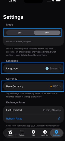 Money Manager | Advanced screenshot