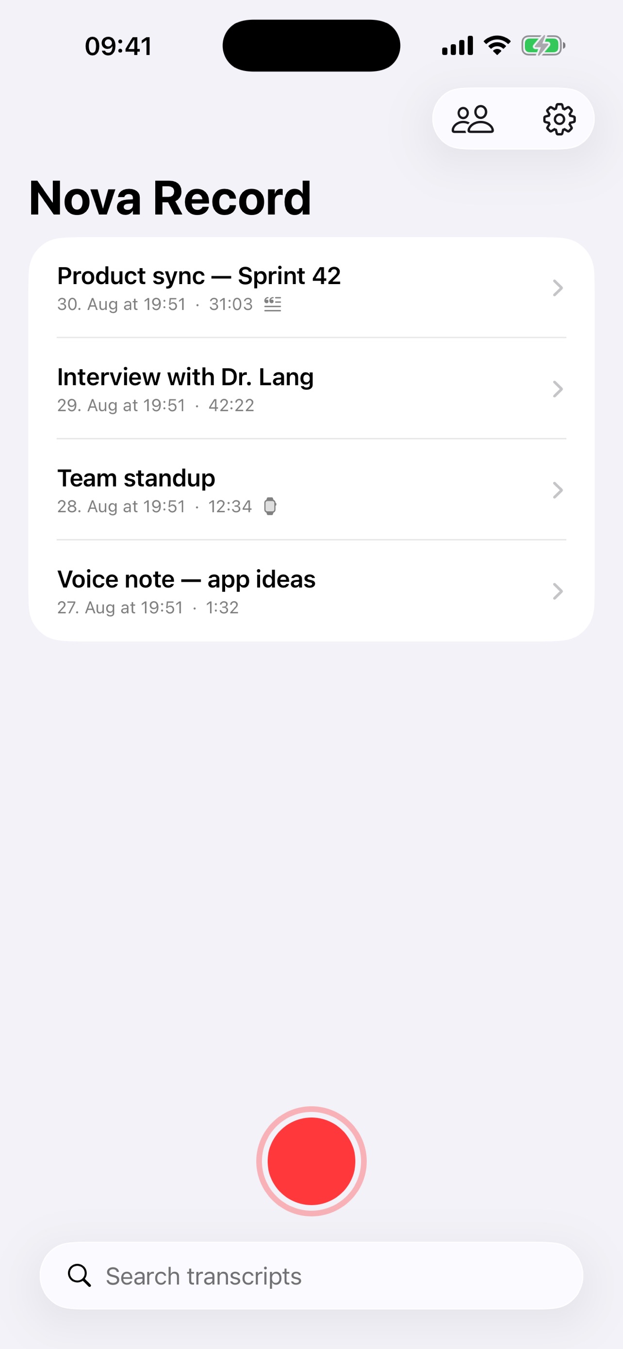 Screenshot 3 of Nova Record