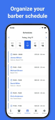Barber Scheduler - Barberky screenshot 1
