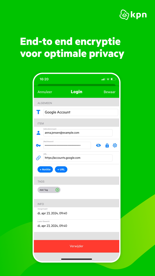#5. KPN Password Manager (iOS) 由: KPN B.V.