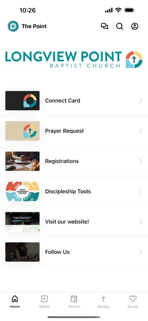 Longview Point Baptist Church screenshot 1