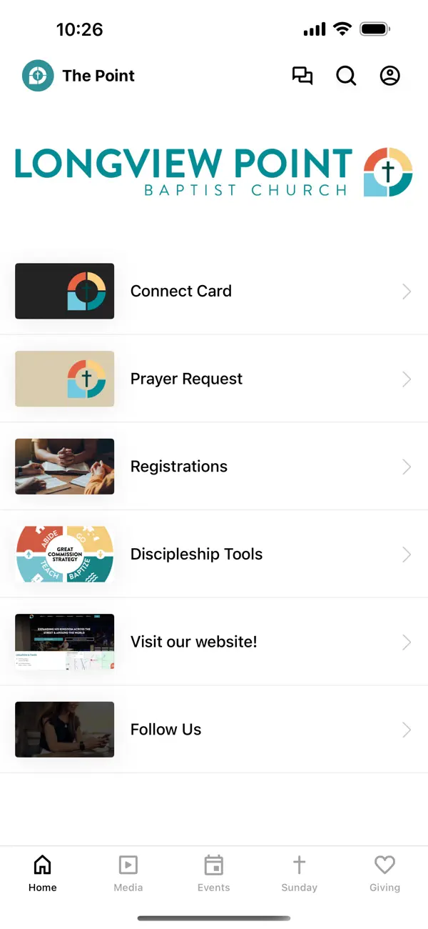Screenshot #1 pour Longview Point Baptist Church
