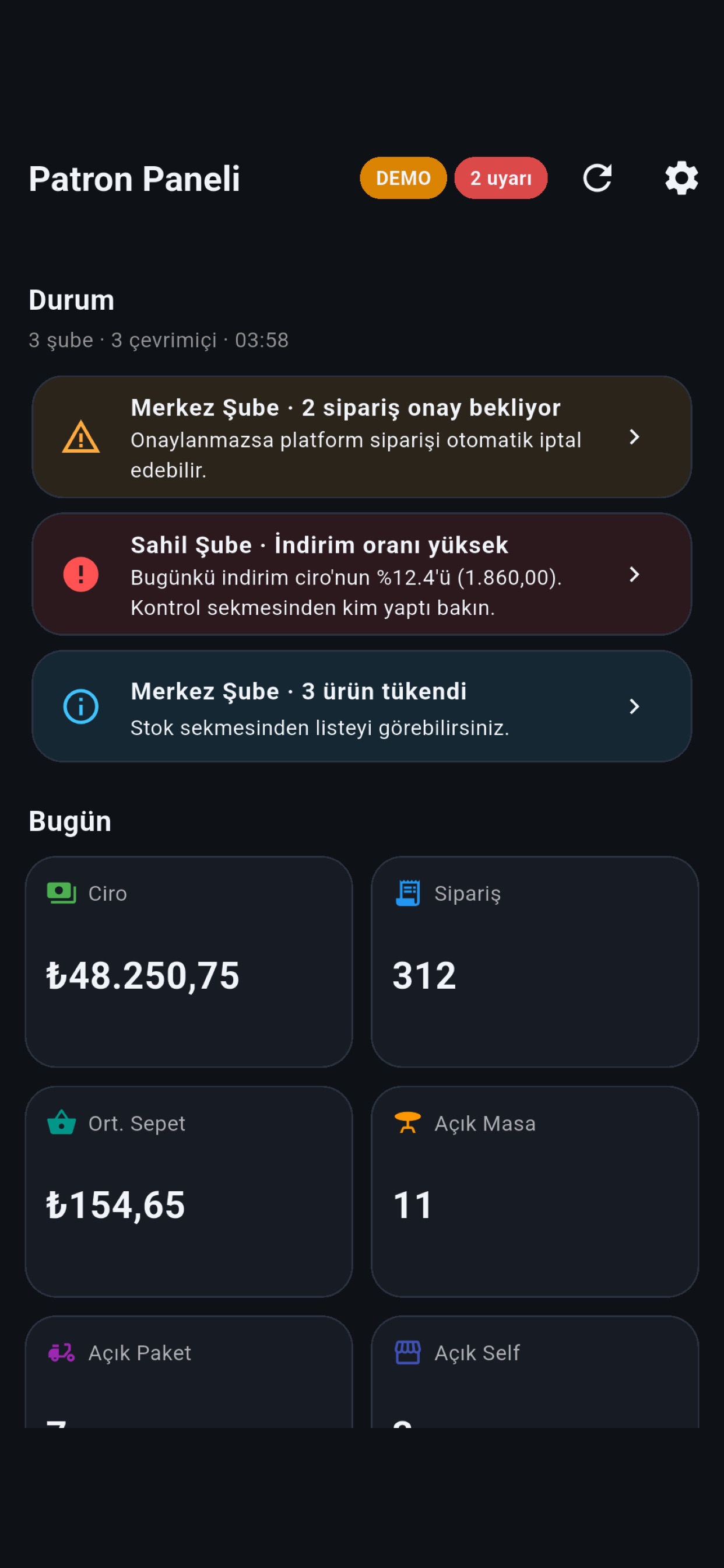 Screenshot 3 of RestivaSoft Patron