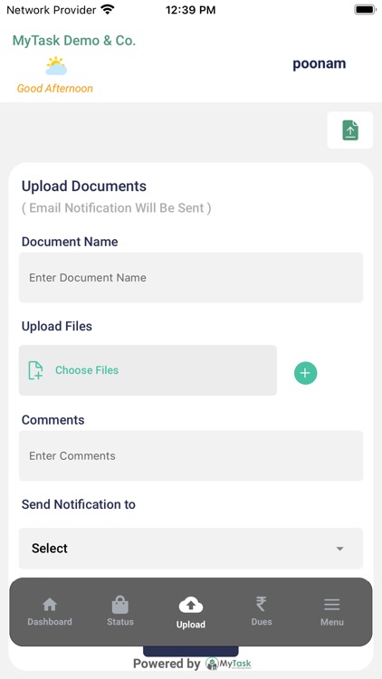 Client App - MyTask screenshot-5
