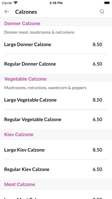 Pizzeria Italia Morecambe Screenshot