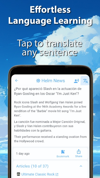 Helm: Read & Learn Languages screenshot-4