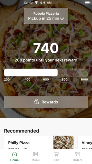 Robola iPhone screenshot 1 - Food & Drink app