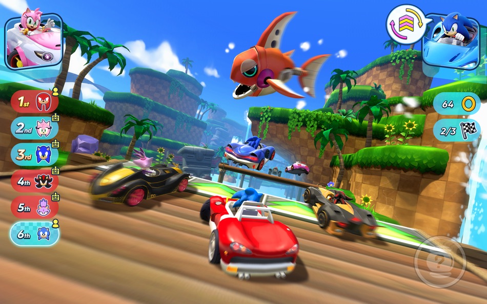 #5. Sonic Racing (macOS) От: SEGA