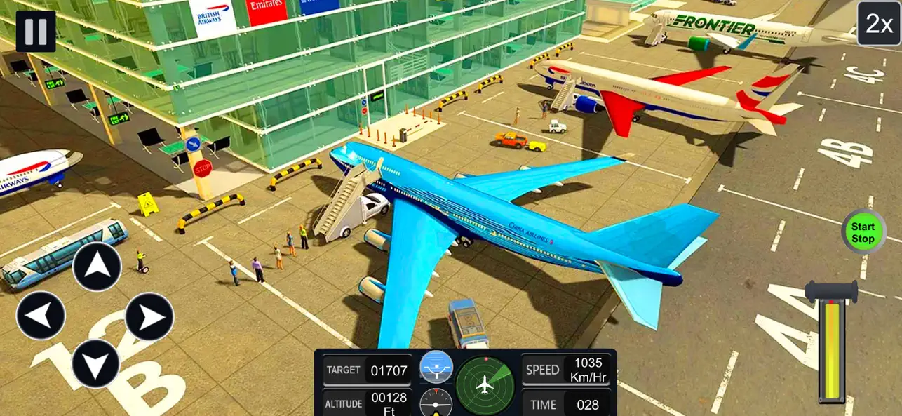 Screenshot #3 pour Vol Simulateur Ailes de Vol