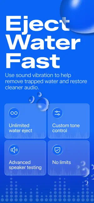 Speaker Cleaner Water Eject + screenshot 1