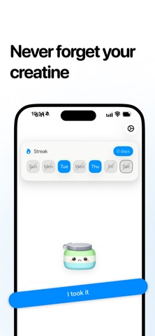 Creatinely - Daily Creatine Screenshot 1 of 8