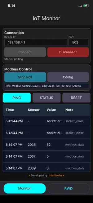 Intellisolar IoTMonitor screenshot 4
