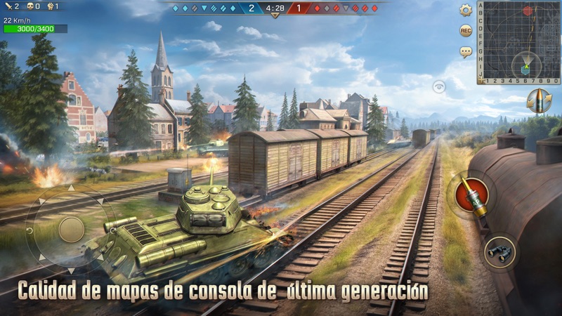 Tank Legion MMO PVP screenshot 3