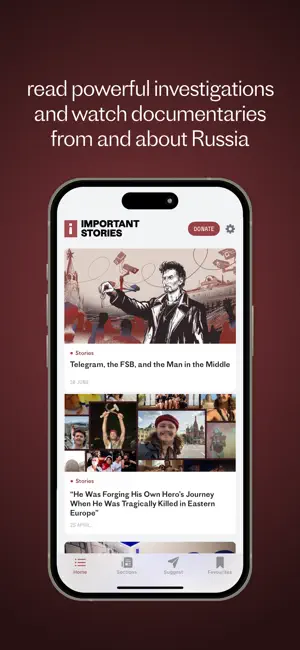 Important Stories screenshot 2