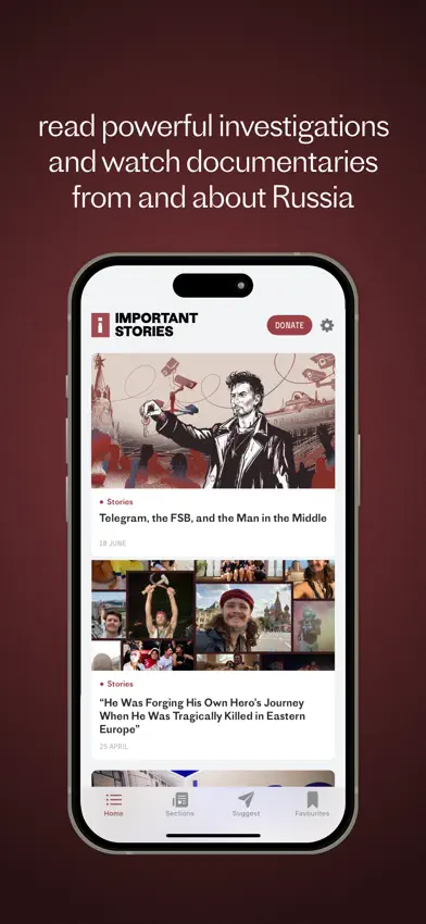 Important Stories screenshot 2