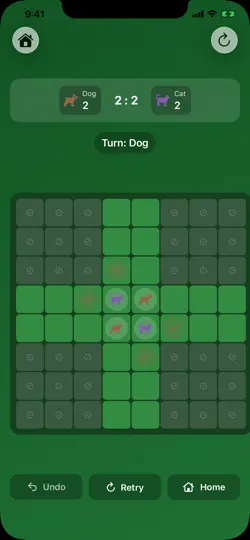 Screenshot von Reversi Board Duel auf dem iPhone 3