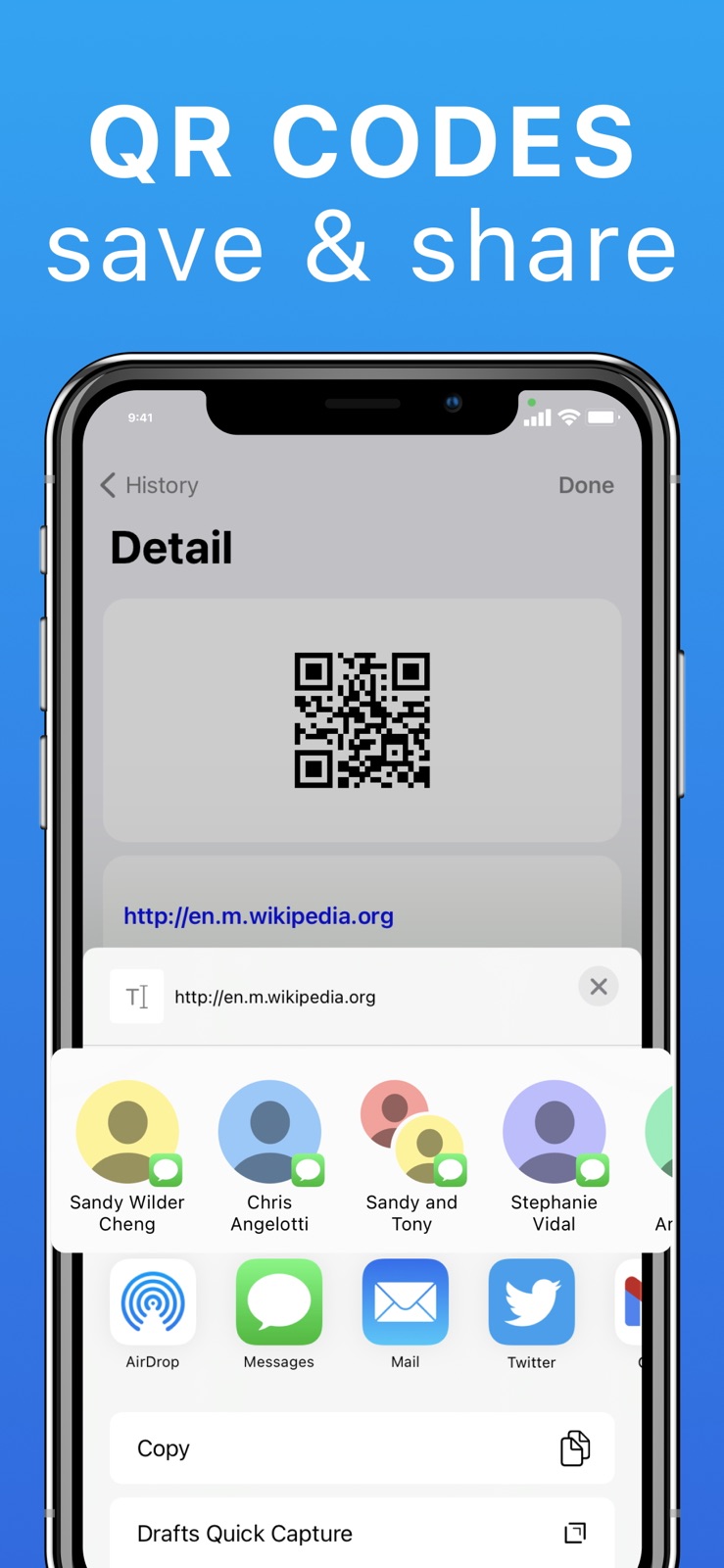 QR Code Reader ＋ iphone screenshot 4