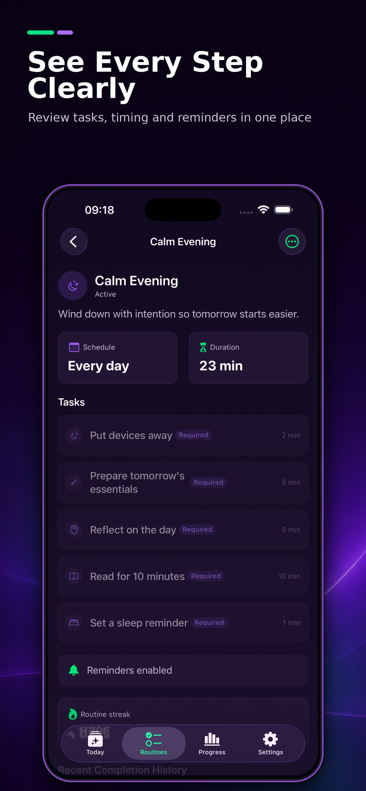 Screenshot 2 of Varenio Steps