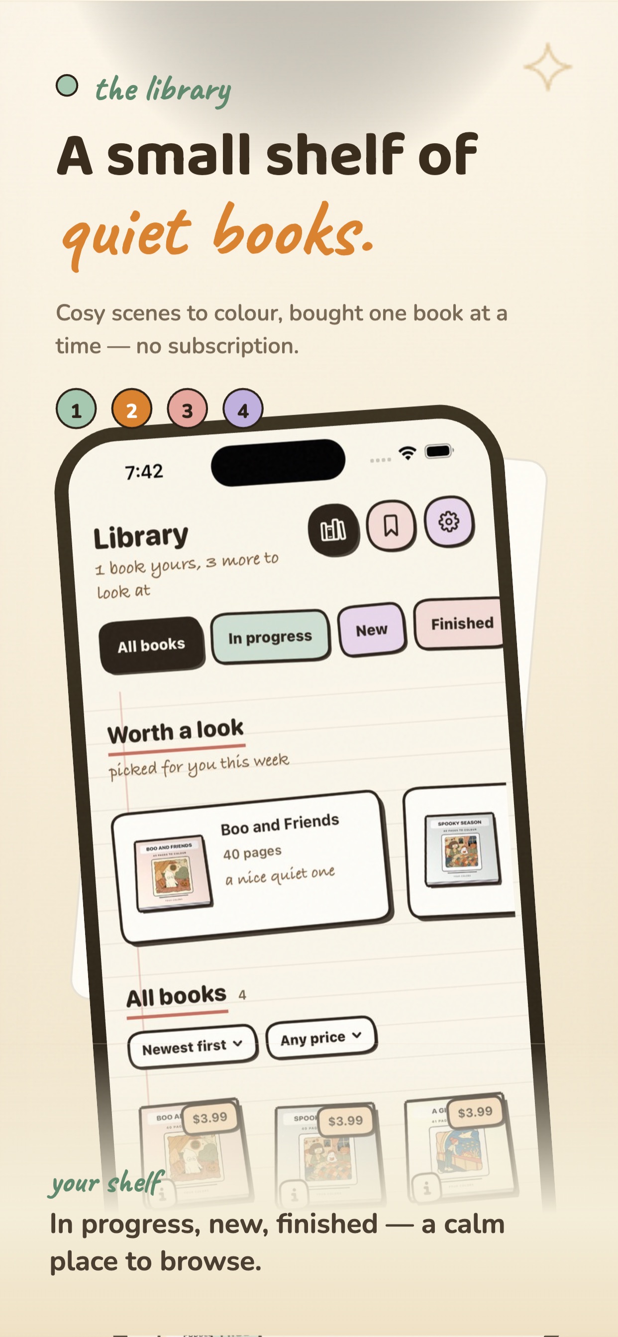 Screenshot 3 of Cozy Coloring: Color by Number
