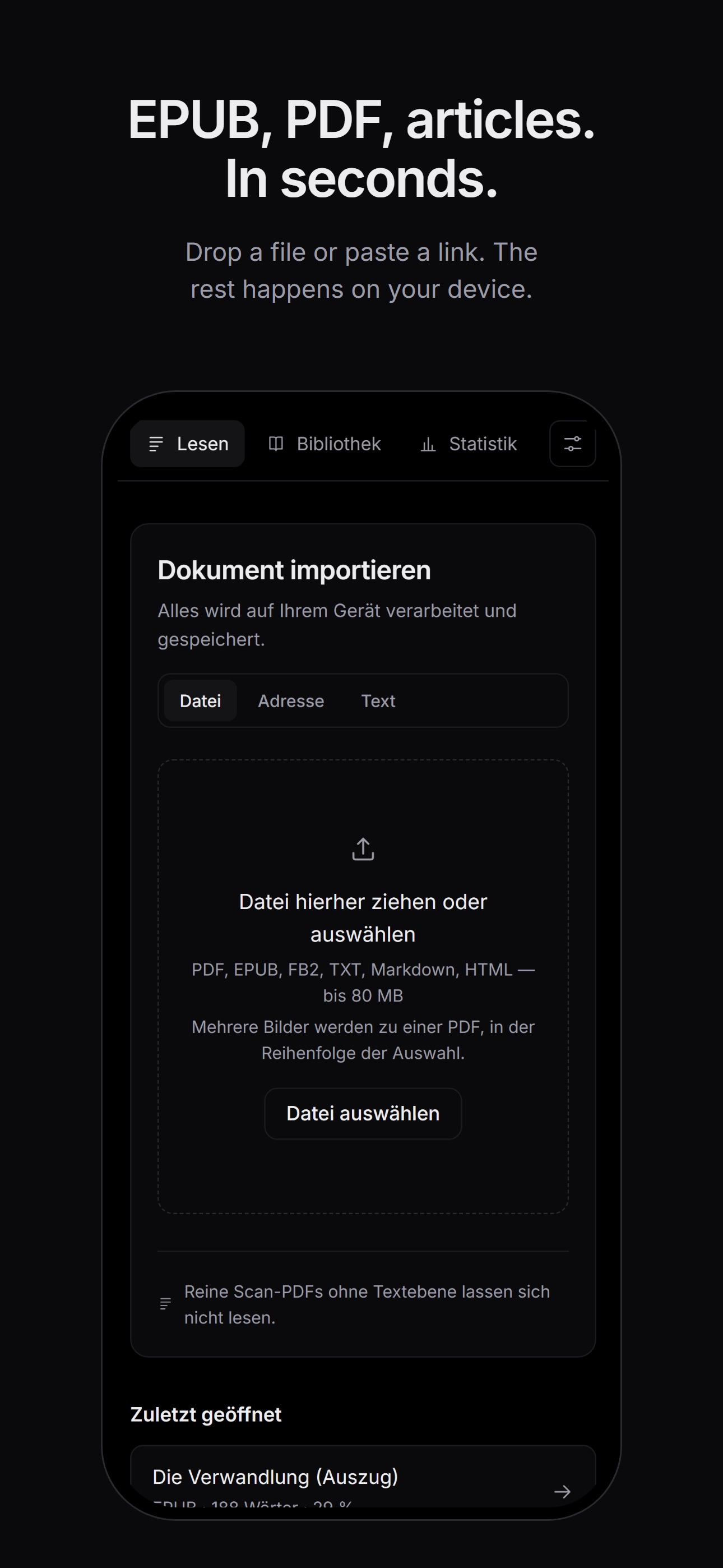 Screenshot 2 of LexiPulse: PDF & eBook