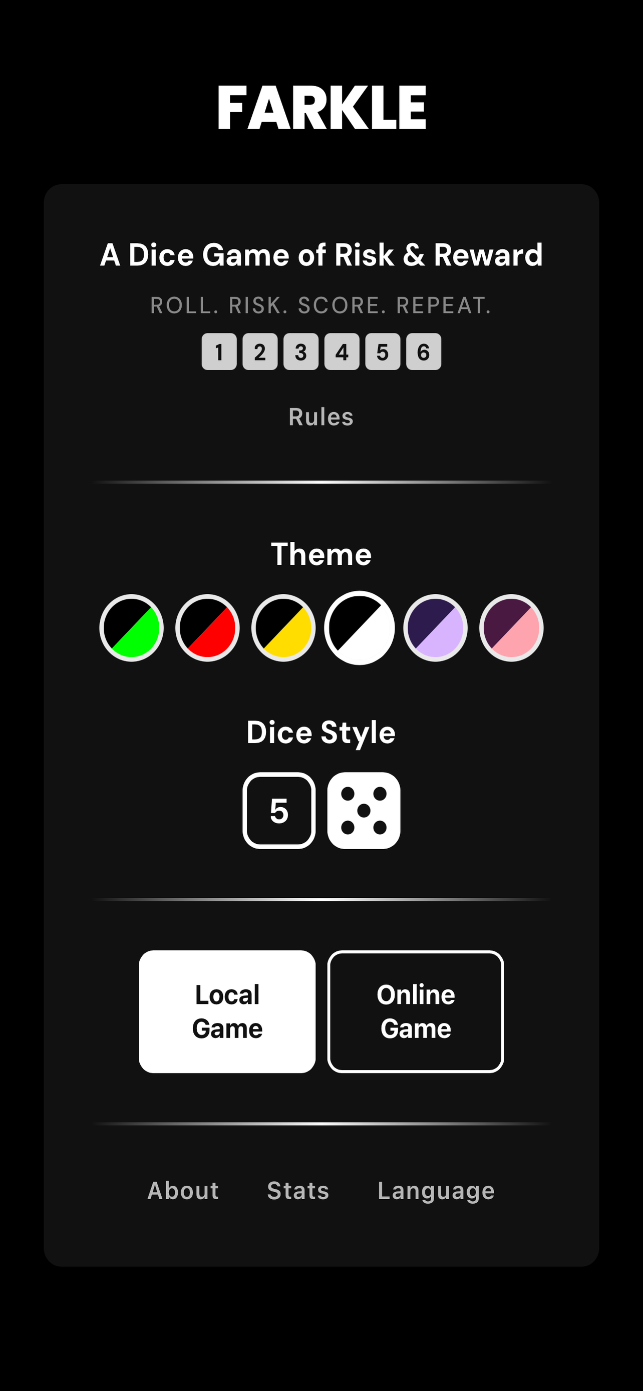 Farkle Multiplayer screenshot 5