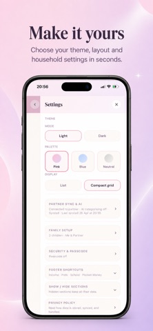 Family Budget AI Tracker screenshot