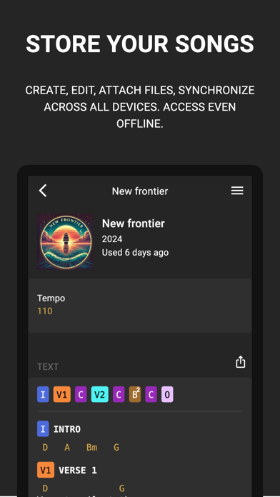 Bandfix: Songbook & Setlists Screenshot