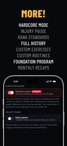 RankXP: Gym & Workout Tracker Screenshot 8 of 8