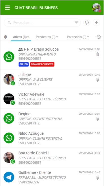 Chat Brasil Business