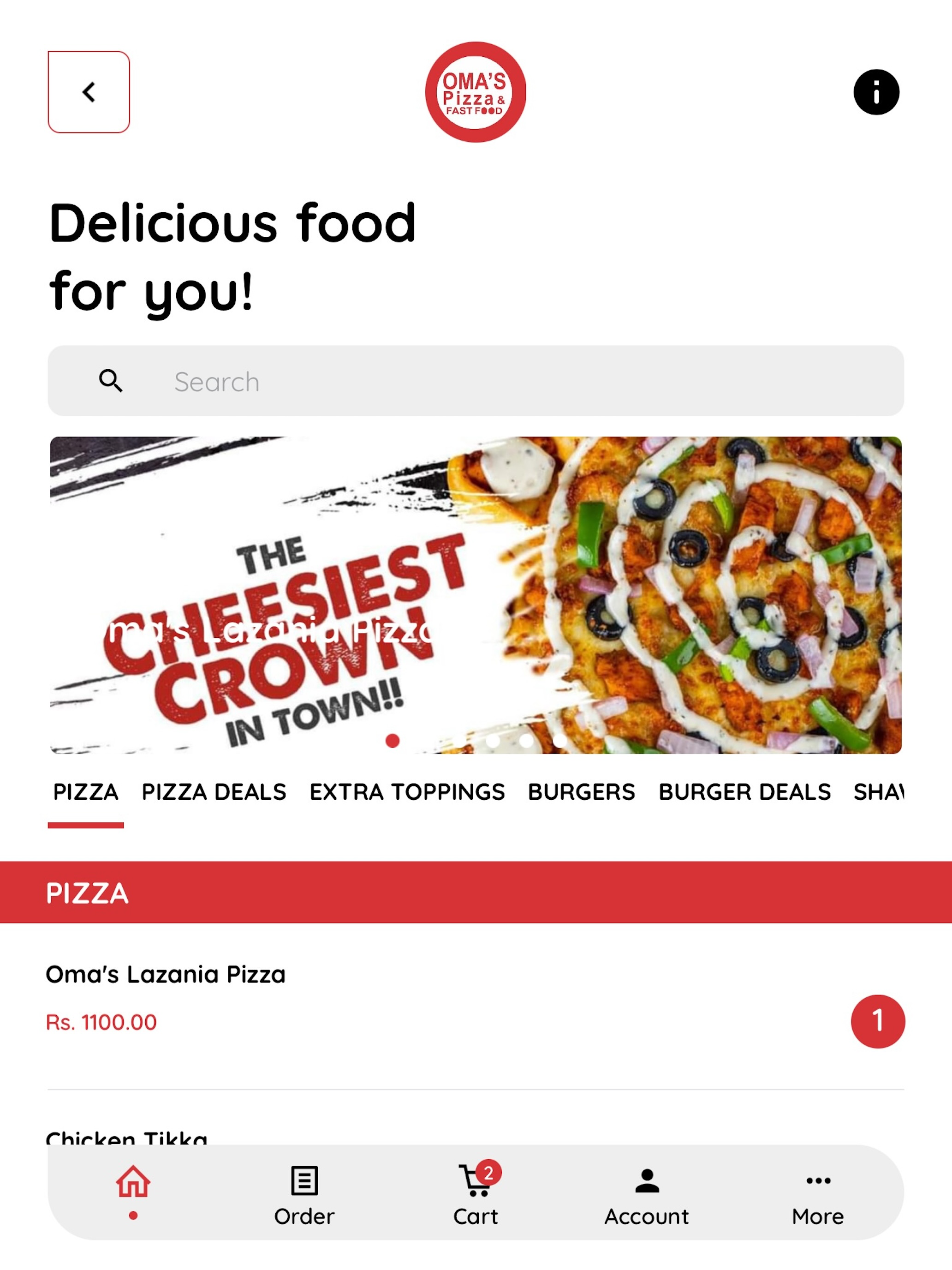 OMA'S Pizza & Fast Food screenshot 6