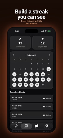 FastOnce: Fasting Timer screenshot
