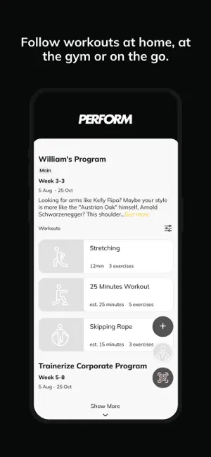 Perform Coaching App screenshot 3