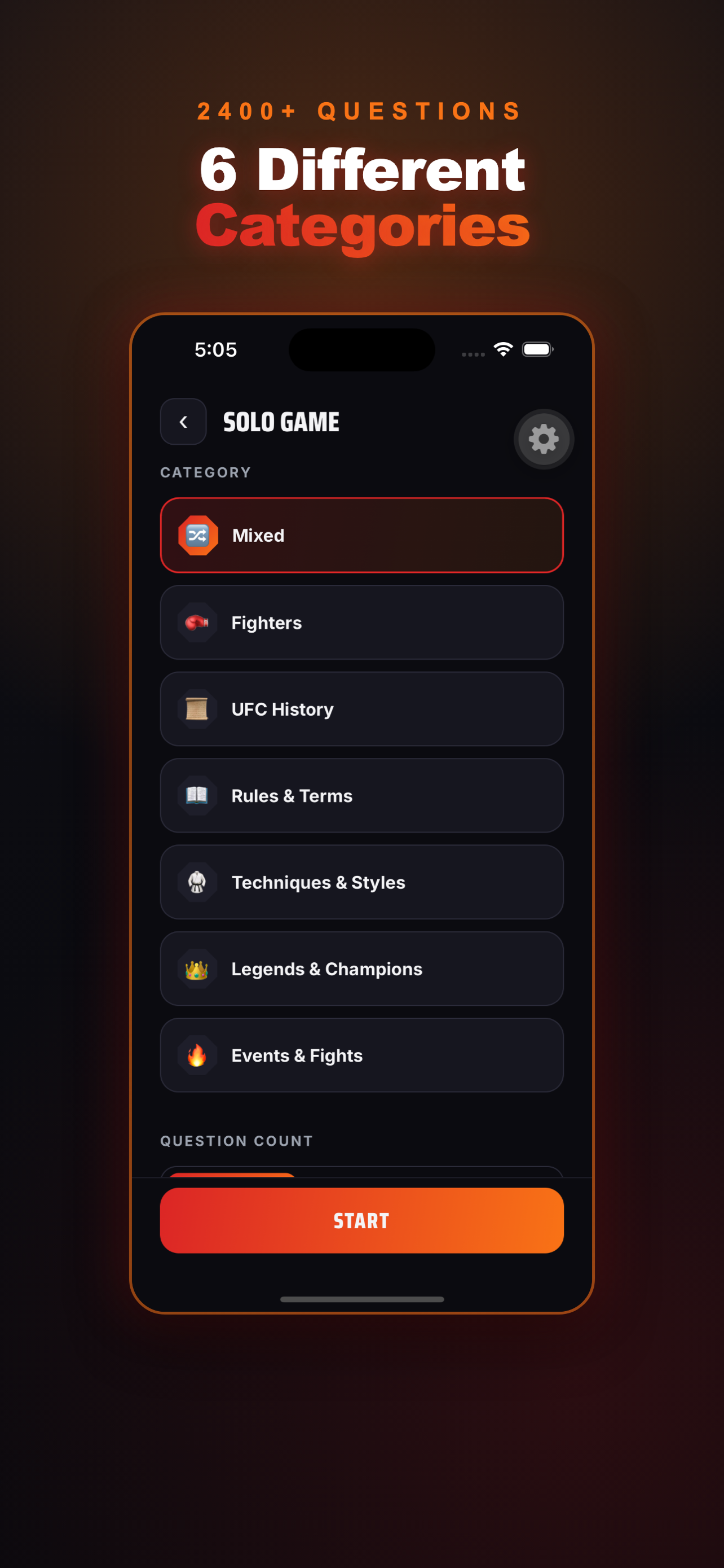 MMA Quiz - Fighter Trivia screenshot 5
