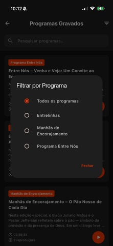 Rádio Encorajamento iPhone screenshot