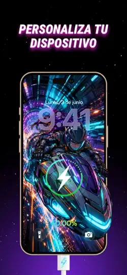 Captura de pantalla de Fondos Pantalla 4K: ChargeLive en iPhone 6