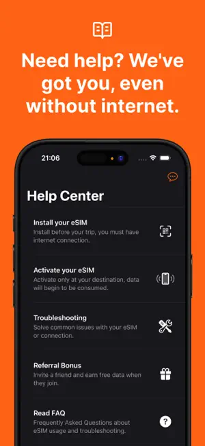 HypeSIM: eSIM for Travel screenshot 3