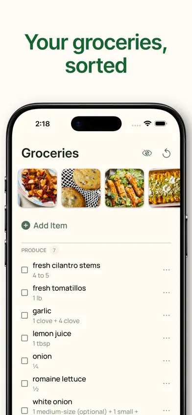 Simmerly: Meal Planner screenshot 4