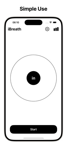 iBreath - Breathing Exercises Screenshot 1 of 4