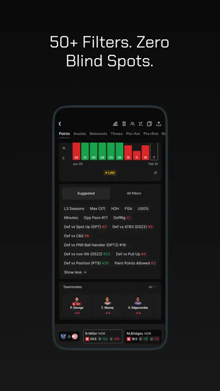 PropsMadness: Player Prop Tool screenshot 3 of 4