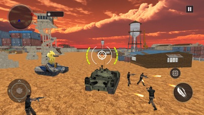 Battle Tank Simulator War Game Screenshot