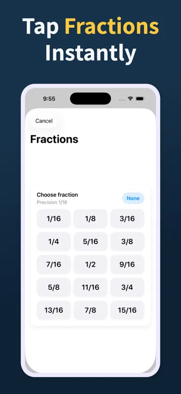 Feet Inches Calculator screenshot 2 of 6