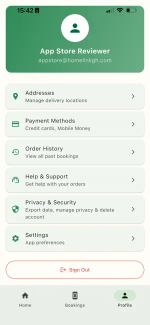 HomeLinkGH screenshot 4