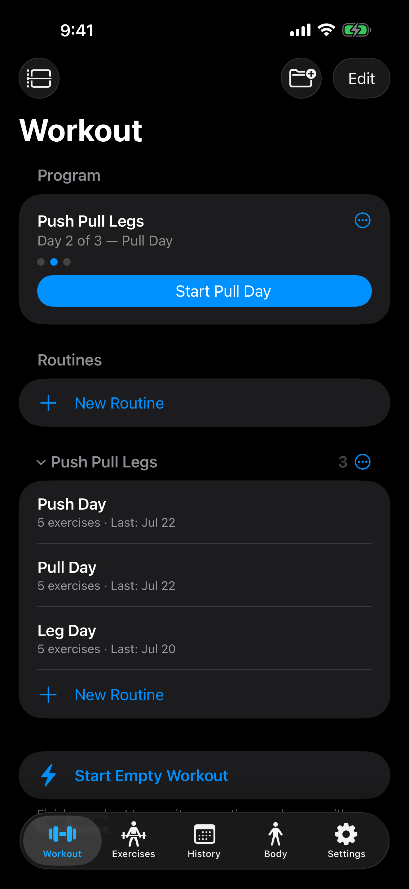 Gym Log+