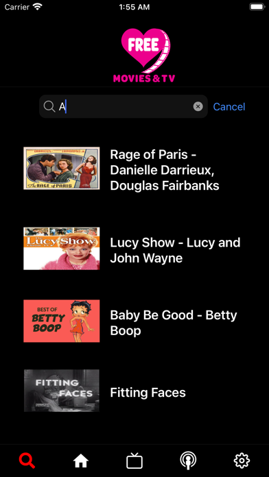 Movies & TV Network Screenshot
