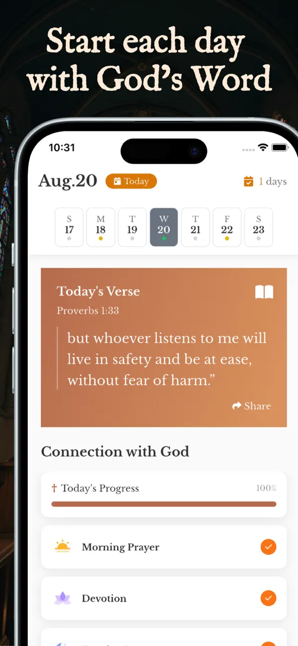 #4. NIV Bible: Study & Devotion (iOS) โดย: Fujian Huoli Site Network Technology Co., Ltd.
