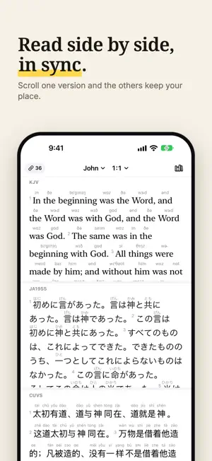 Babel: Multilingual Bible screenshot 3