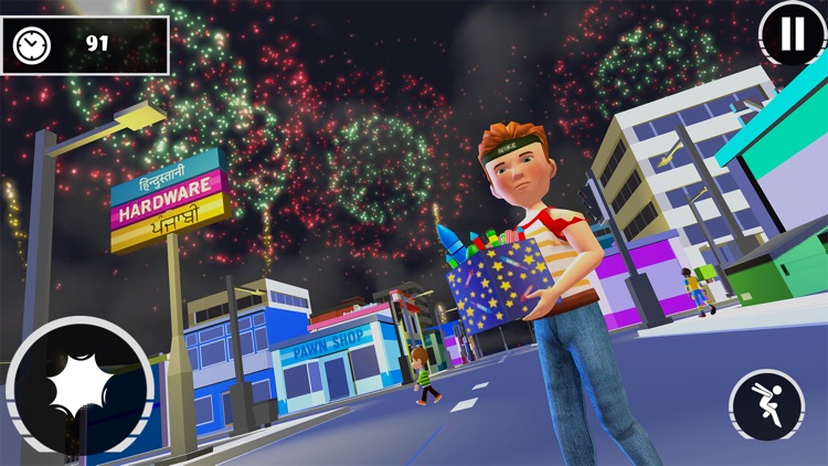 Diwali Fireworks Simulator 3D