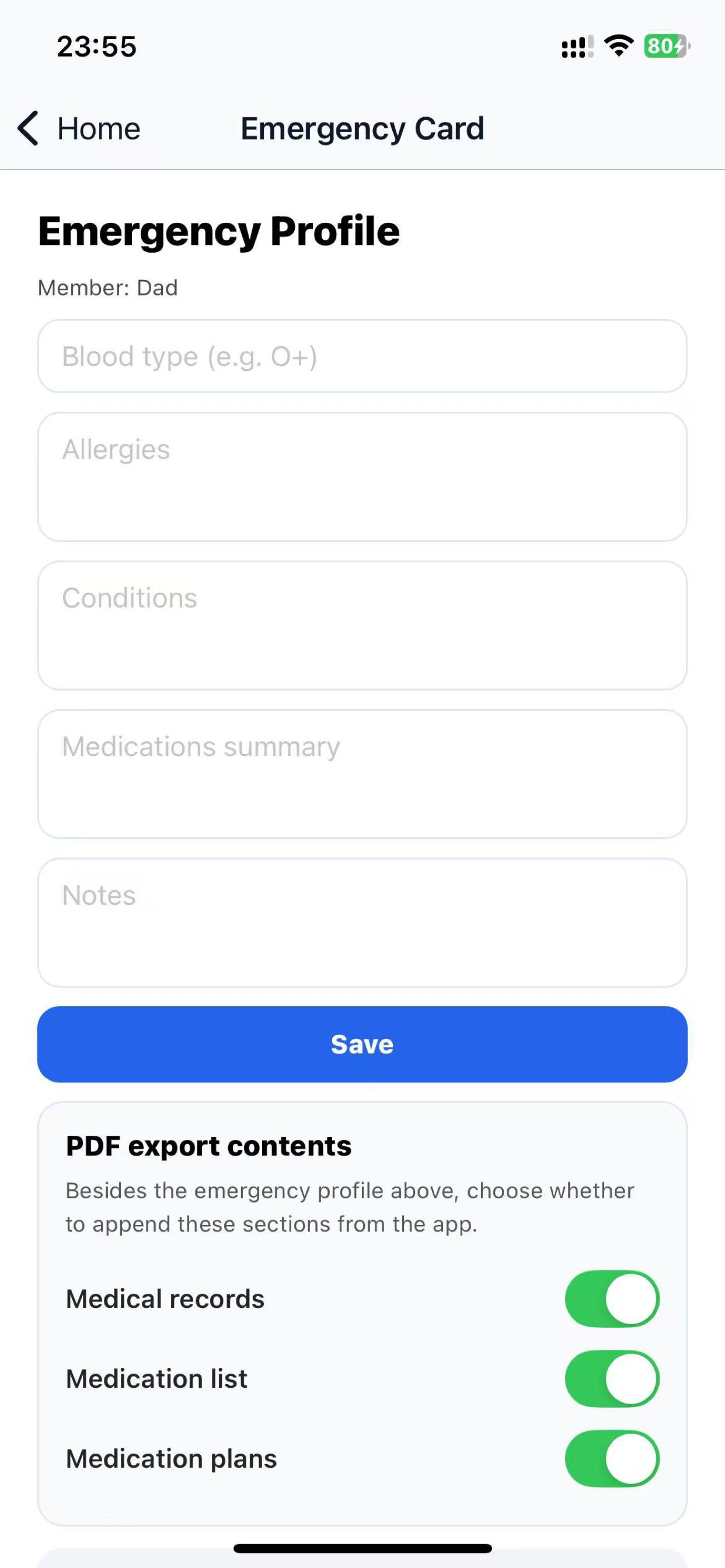FamilyMedVault