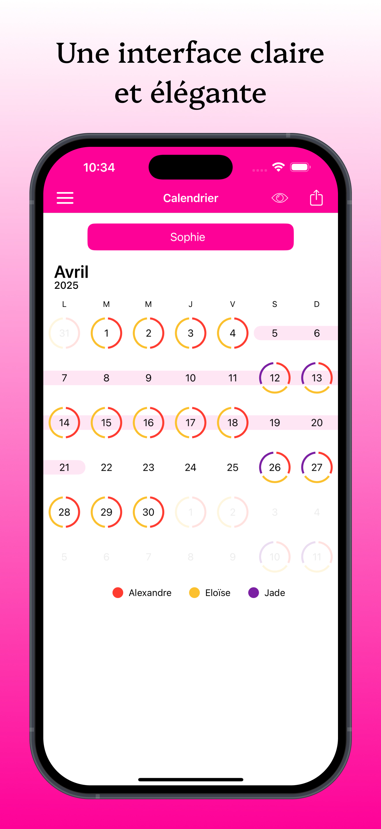 KidCal: Co-Parent Calendar App