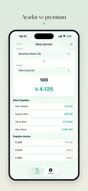 Döviz Çevirici: Kur ve Altın screenshot 4